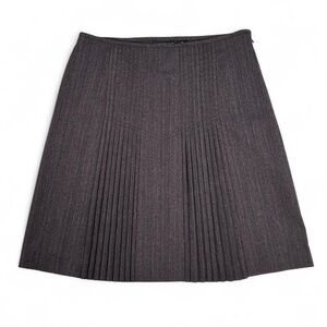 Vintage grayish purple accordion pleat skirt